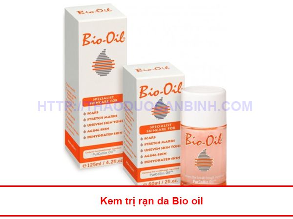 Kem trị rạn da Bio oil