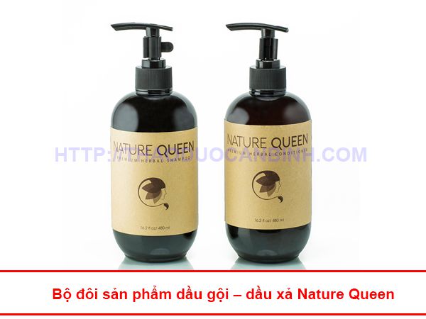 Bộ đôi sản phẩm dầu gội – dầu xả Nature Queen
